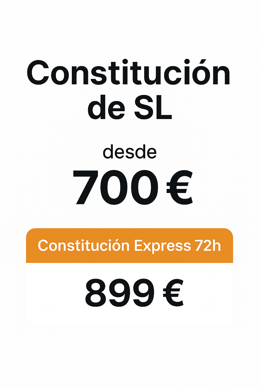 Constitución de SL en Madrid